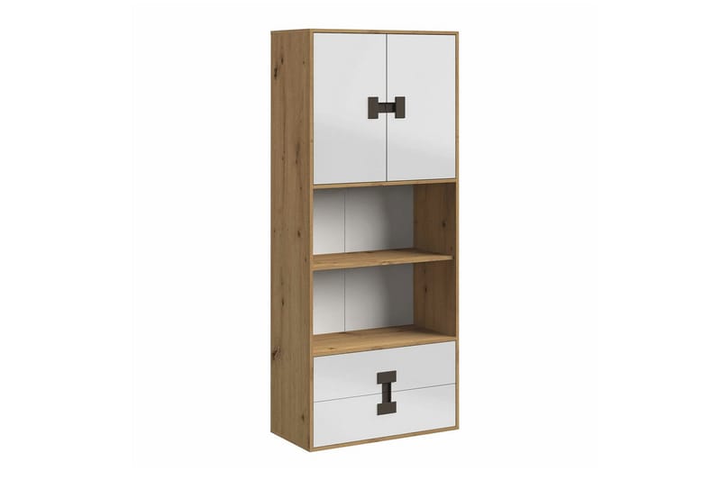 Highboard Castlebay - Hvid - Oppbevaring - Skap - Oppbevaringsskap