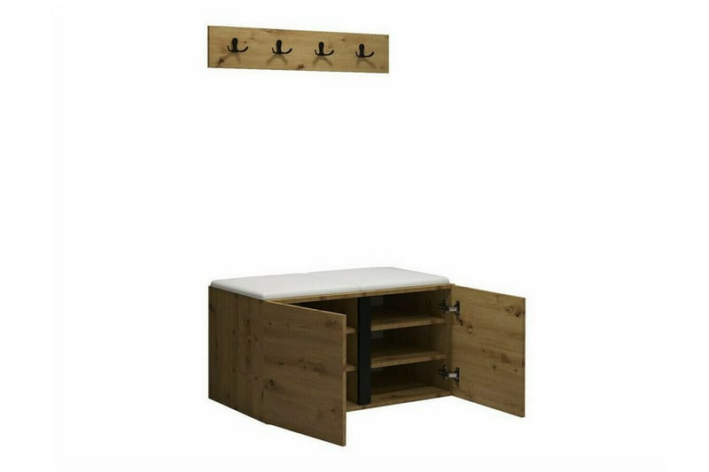 Highboard Dunvegan - Brun - Oppbevaring - Skap - Oppbevaringsskap