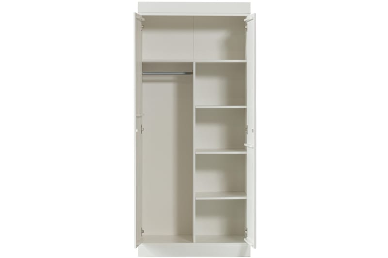 Highboard Floella - Hvit - Oppbevaring - Skap - Oppbevaringsskap