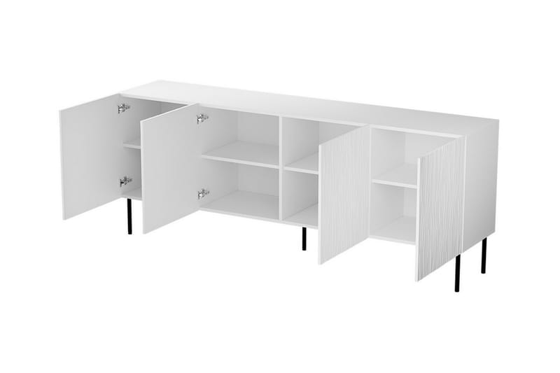 Highboard Juniskär - Hvid - Oppbevaring - Skap - Oppbevaringsskap