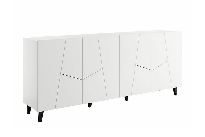 Highboard Juniskär - Hvid - Oppbevaring - Skap - Oppbevaringsskap