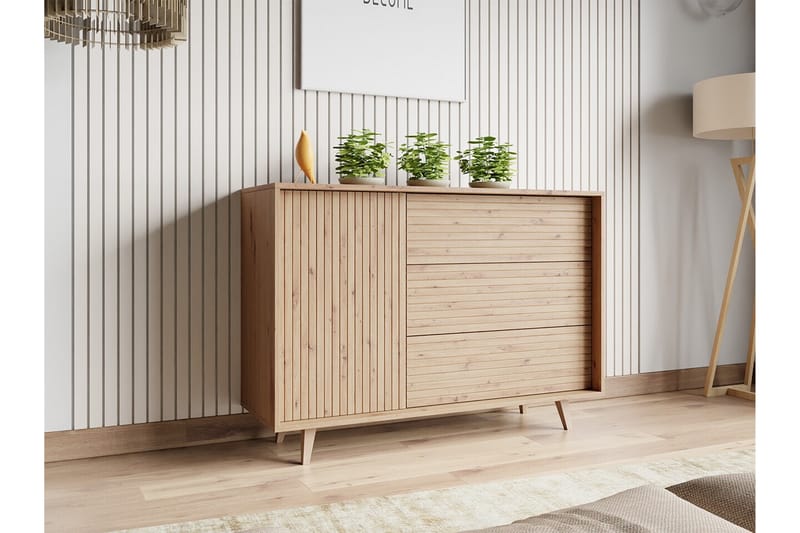 Highboard Kintore - Brun - Oppbevaring - Skap - Oppbevaringsskap