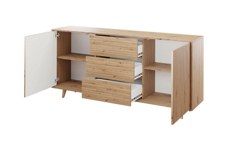 Highboard Kintore - Brun - Oppbevaring - Skap - Oppbevaringsskap