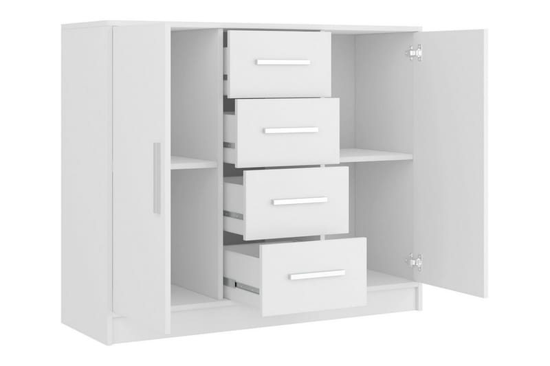 Highboard Kintore - Hvid - Oppbevaring - Skap - Oppbevaringsskap