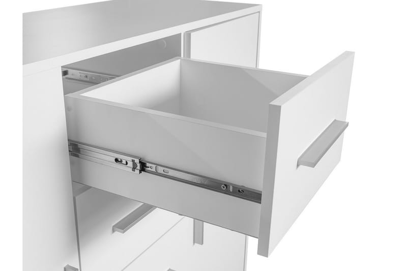 Highboard Kintore - Hvid - Oppbevaring - Skap - Oppbevaringsskap