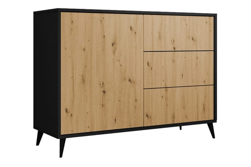 Highboard Kintore - Svart - Oppbevaring - Skap - Oppbevaringsskap