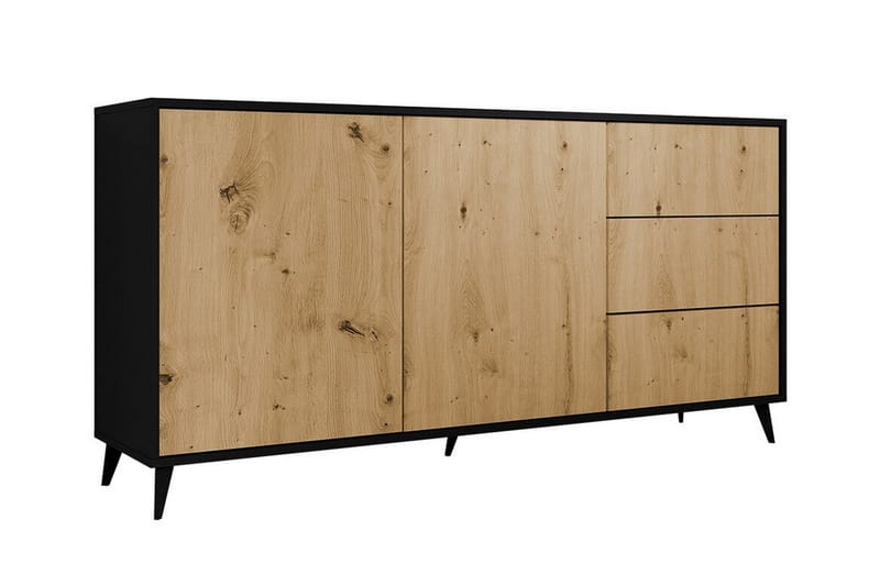 Highboard Kintore - Svart - Oppbevaring - Skap - Oppbevaringsskap