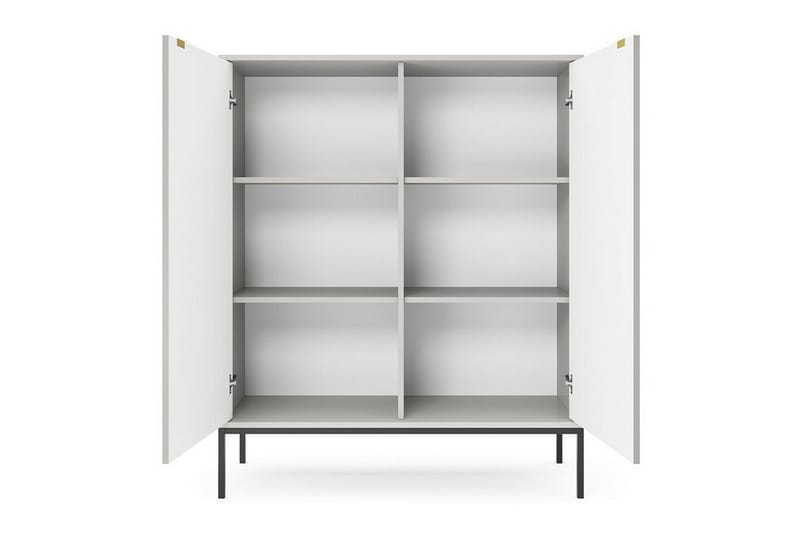 Highboard Klinkerville - Hvid - Oppbevaring - Skap - Oppbevaringsskap