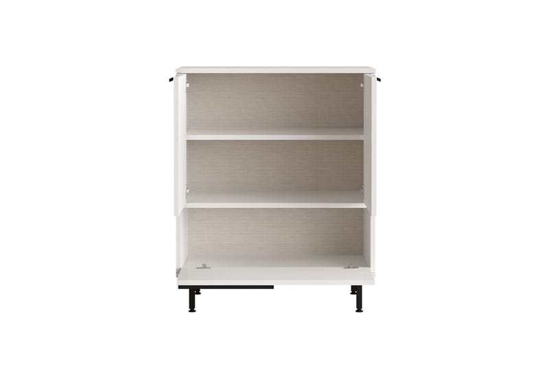 Highboard Liyakat - Hvit - Oppbevaring - Skap - Oppbevaringsskap