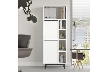 Highboard Liyakat - Hvit - Oppbevaring - Skap - Oppbevaringsskap