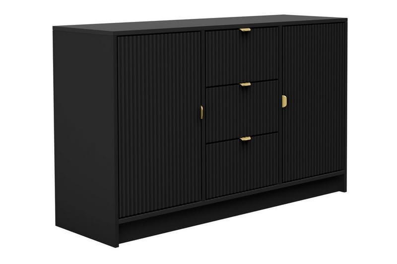 Highboard Novaj - Svart - Oppbevaringsskap