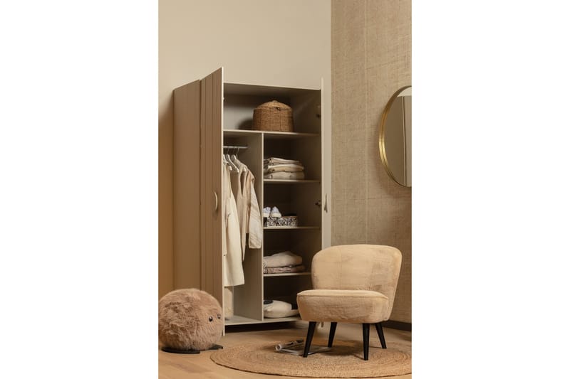 Highboard Ragini - Beige - Oppbevaring - Skap - Oppbevaringsskap