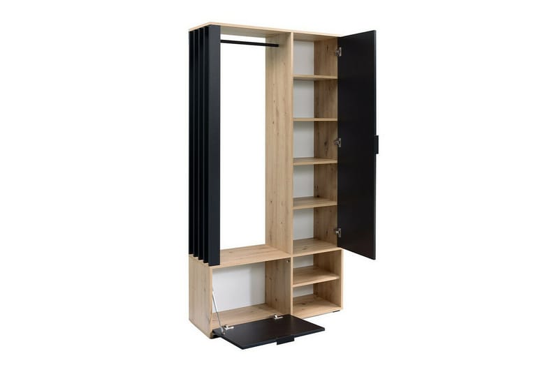 Highboard Rosehall - Hvid - Oppbevaring - Skap - Oppbevaringsskap