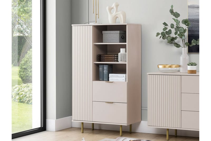 Highboard Staffin - Cashmere - Oppbevaring - Skap - Oppbevaringsskap