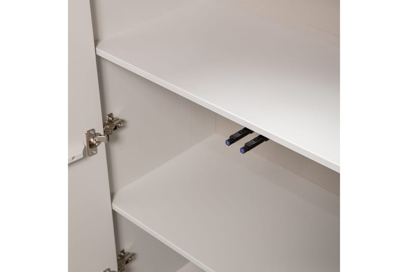 Highboard Popinder - Beige - Oppbevaring - Skap - Oppbevaringsskap