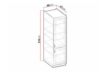 Kjøkkenskap Templemore 40 cm - Hvit - Oppbevaring - Skap - Oppbevaringsskap