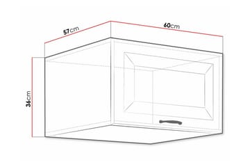 Kjøkkenskap Templemore 60 cm - Brun/Tre - Oppbevaring - Skap - Oppbevaringsskap