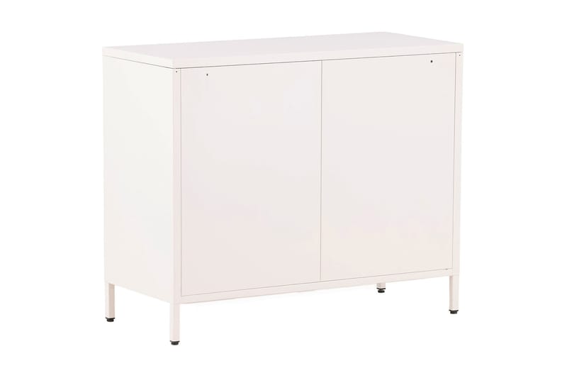 Nett Skapkommode 90x40x75 cm - Hvid - Oppbevaring - Skap - Oppbevaringsskap