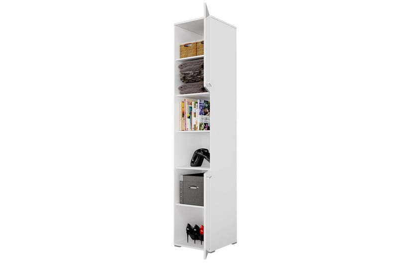 Oppbevaringsskap Concept Pro 45x46x217 cm - Hvit - Oppbevaring - Skap - Oppbevaringsskap