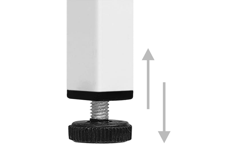 Oppbevaringsskap hvit 42,5x35x101,5 cm stål - Hvit - Oppbevaring - Skap - Oppbevaringsskap