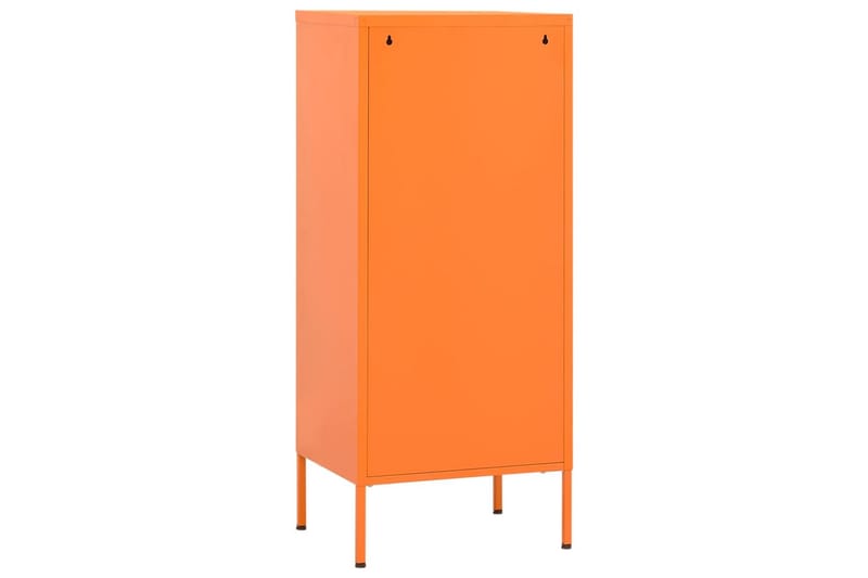 Oppbevaringsskap oransje 42,5x35x101,5 cm stål - Oransj - Oppbevaring - Skap - Oppbevaringsskap