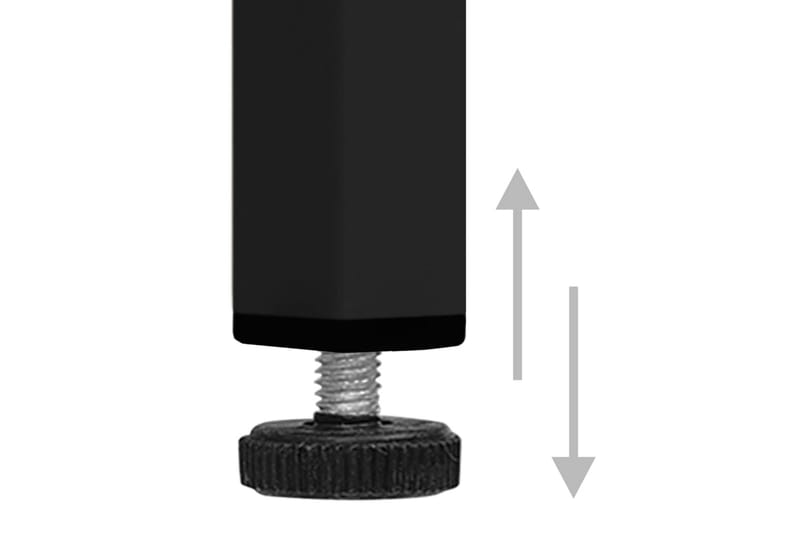 Oppbevaringsskap svart 42,5x35x101,5 cm stål - Svart - Oppbevaring - Skap - Oppbevaringsskap