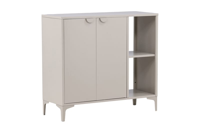 Piring Skapkommode 110x42x100 cm - Beige - Oppbevaring - Skap - Oppbevaringsskap