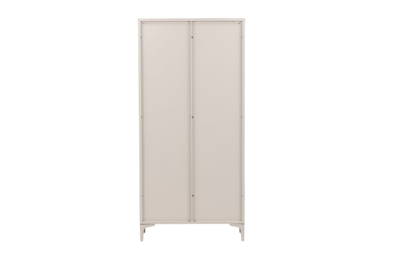 Piring Skapkommode 90x40x190 cm - Beige - Oppbevaring - Skap - Oppbevaringsskap