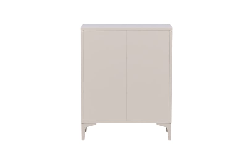 Piring Skapkommode med fire skuffer 78x40x117 cm - Beige - Oppbevaring - Skap - Oppbevaringsskap