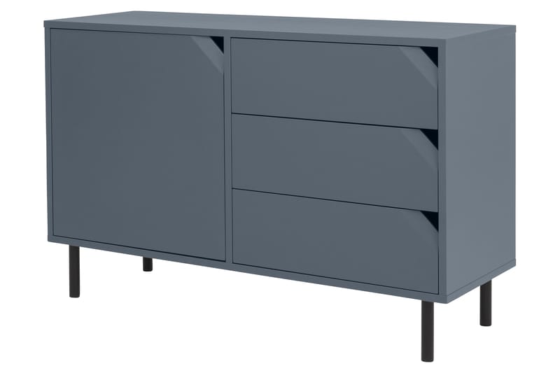 Sideboard Maybach 118 cm - Blå - Oppbevaring - Skap - Oppbevaringsskap