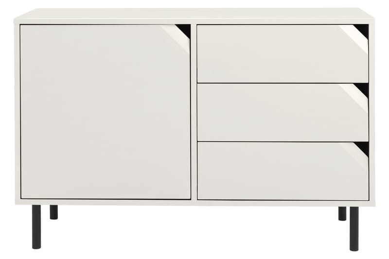 Sideboard Maybach 118 cm - Hvit - Oppbevaring - Skap - Oppbevaringsskap