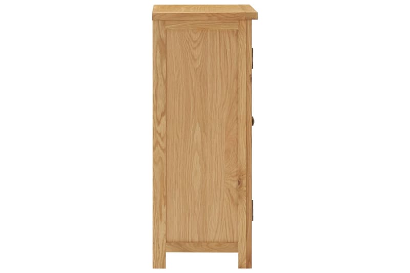 Skap 45x32x85 cm heltre eik - Oppbevaring - Skap - Oppbevaringsskap