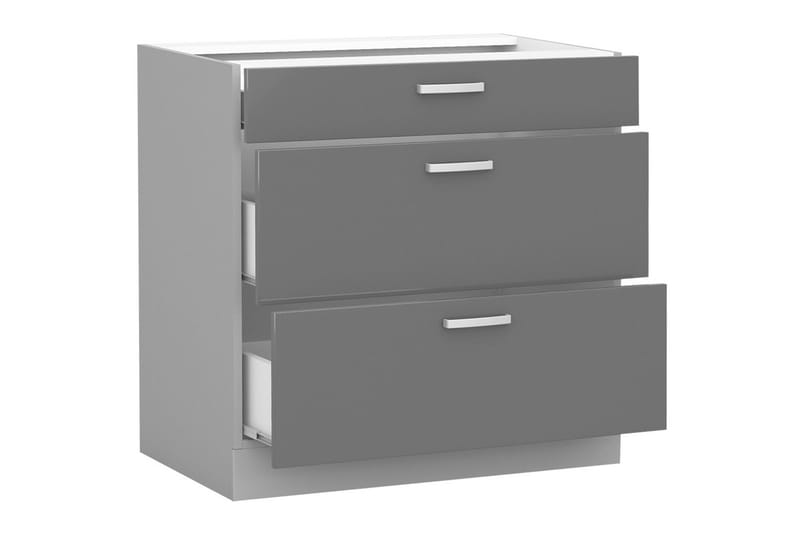 Skap med Skuffer Grey 80x52x82 cm - Oppbevaring - Skap - Oppbevaringsskap