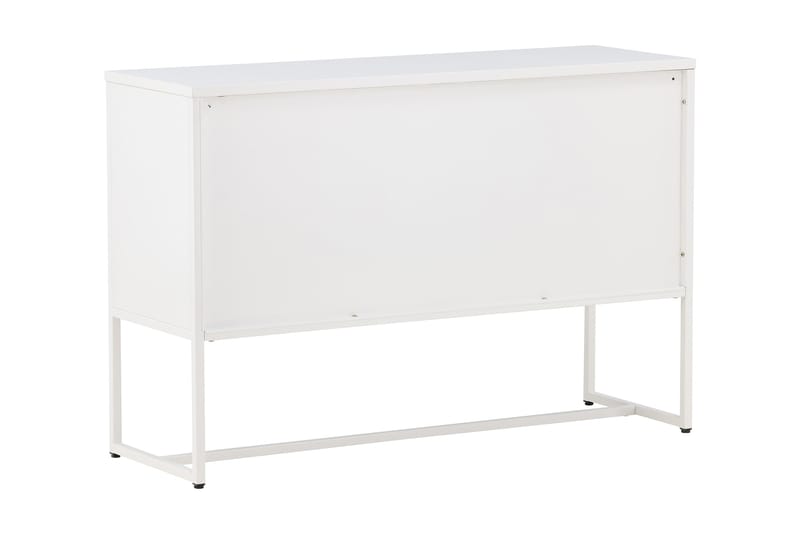 Skapkommode Invisus 120x40x80 cm - Hvit - Oppbevaring - Skap - Oppbevaringsskap