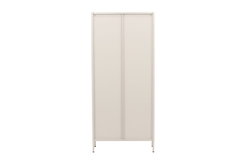 Lima Vitrineskap 80x180 cm Beige - Venture Home - Oppbevaring - Skap - Vitrineskap