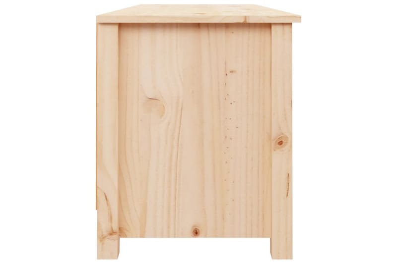 beBasic Skobenk 110x38x45,5 cm heltre furu - Brun - Oppbevaring - Skooppbevaring - Skobenk & skohylle med benk