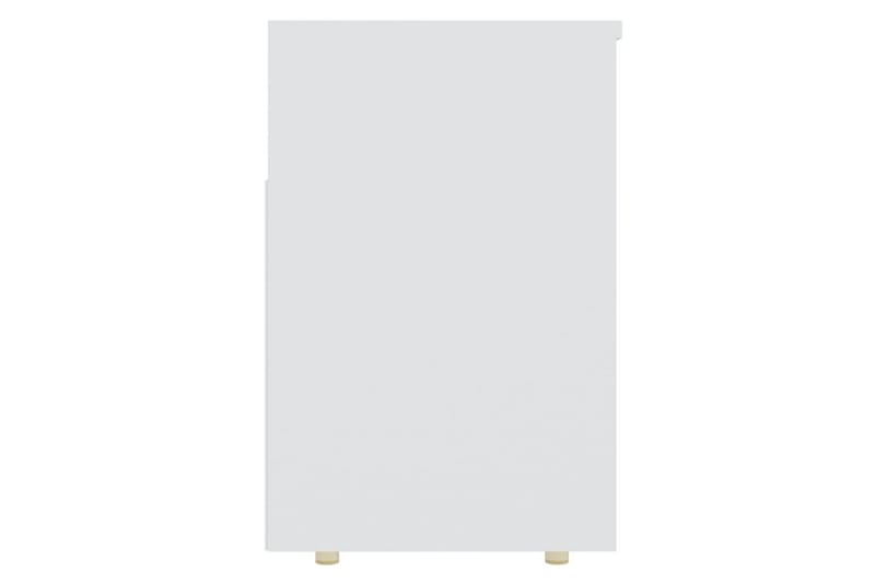 Skobenk hvit 105x30x45 cm sponplater - Hvit - Oppbevaring - Skooppbevaring - Skobenk & skohylle med benk