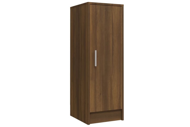 beBasic Skohylle brun eik 32x35x92 cm konstruert tre - Brun - Oppbevaring - Skooppbevaring - Skohylle & skostativ