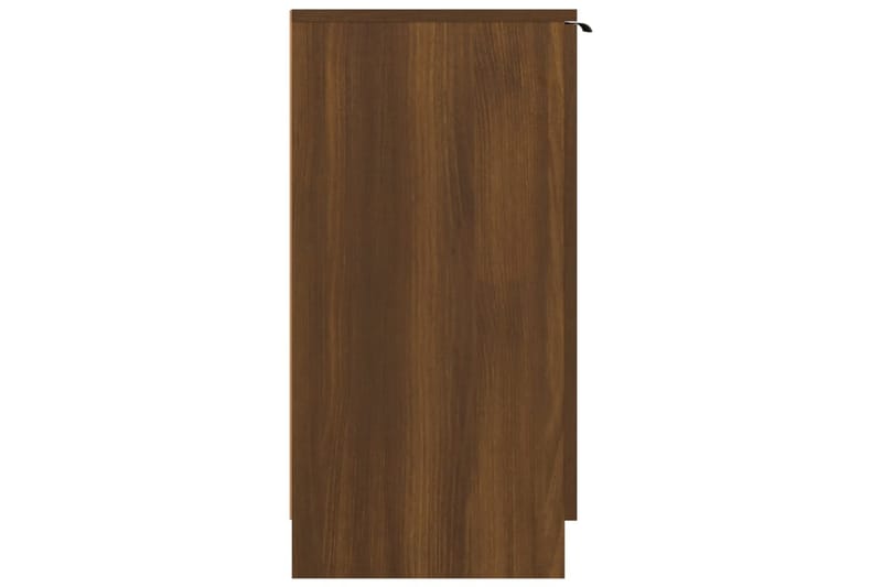 beBasic Skohylle brun eik 59x35x70 cm konstruert tre - Brun - Oppbevaring - Skooppbevaring - Skohylle & skostativ