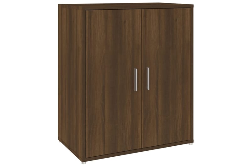 beBasic Skohylle brun eik 60x35x70 cm konstruert tre - Brun - Oppbevaring - Skooppbevaring - Skohylle & skostativ