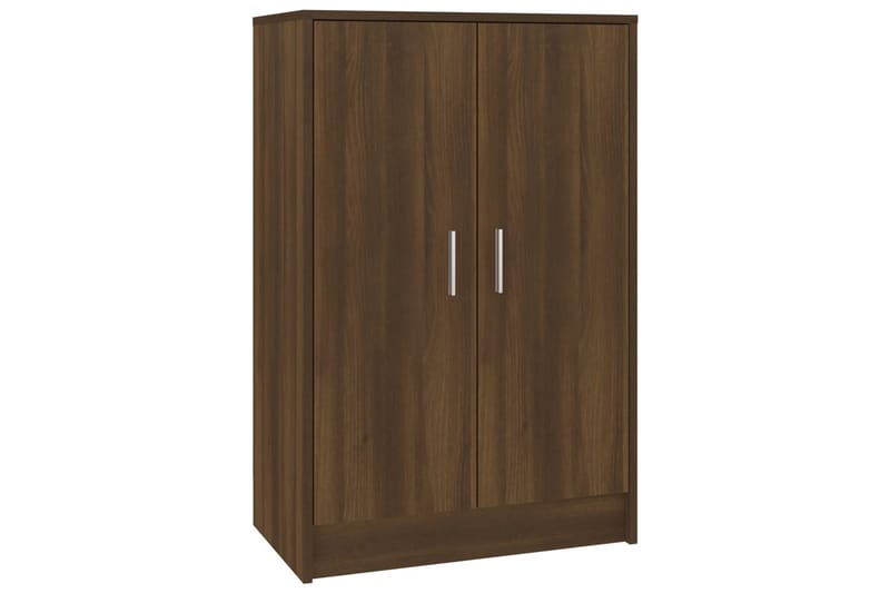 beBasic Skohylle brun eik 60x35x92 cm konstruert tre - Brun - Oppbevaring - Skooppbevaring - Skohylle & skostativ