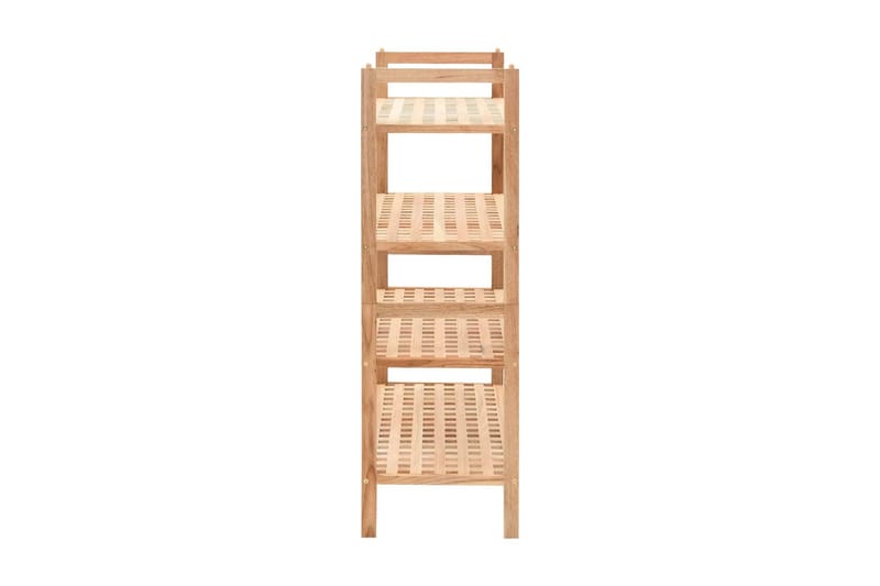 Skohylle heltre valnøtt 69x26x81 cm - Beige - Oppbevaring - Skooppbevaring - Skohylle & skostativ