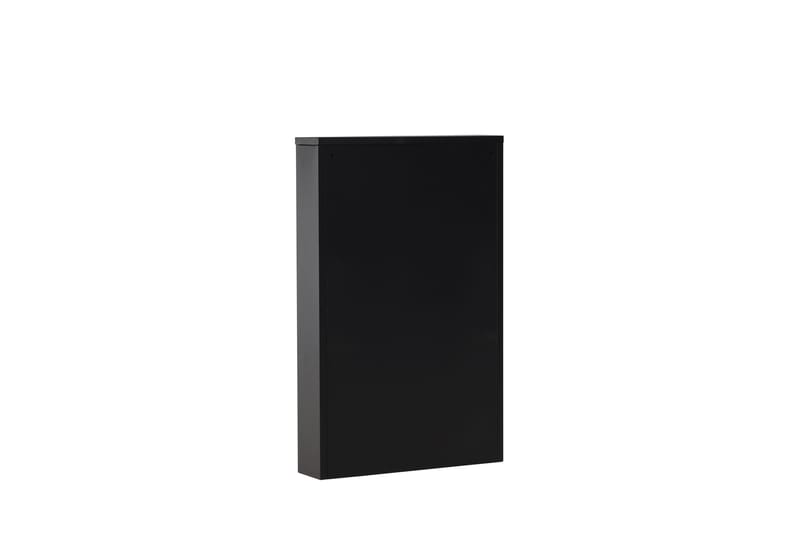 Bonito Skoskap 60x15 cm - Svart - Oppbevaring - Skooppbevaring - Skoskap