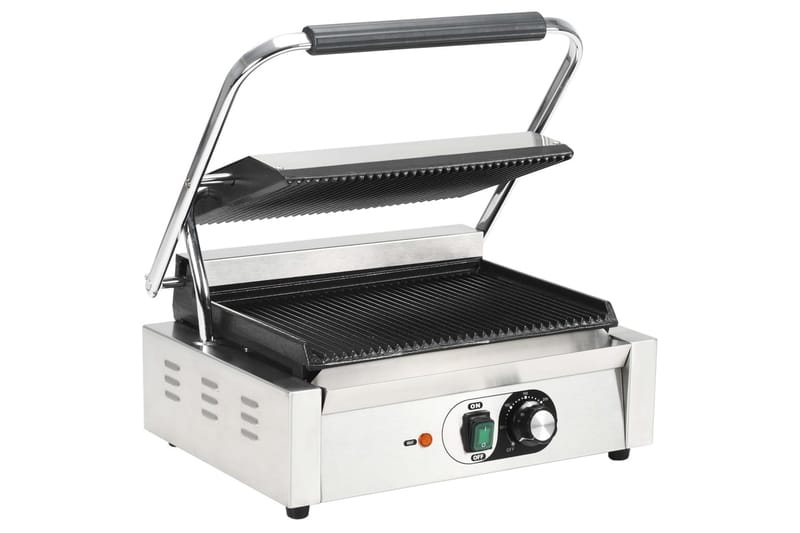 Paninigrill riflet 2200 W 44x41x19 cm - Oppbevaring - Skooppbevaring - Skoskap