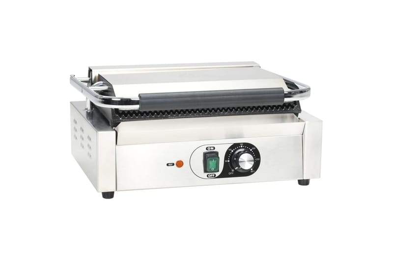 Paninigrill riflet 2200 W 44x41x19 cm - Oppbevaring - Skooppbevaring - Skoskap