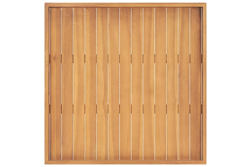 Serveringsbrett 70x70 cm heltre teak - Brun - Servering & borddekking - Brikker & tallerkener - Serveringsbrett & serveringsfat