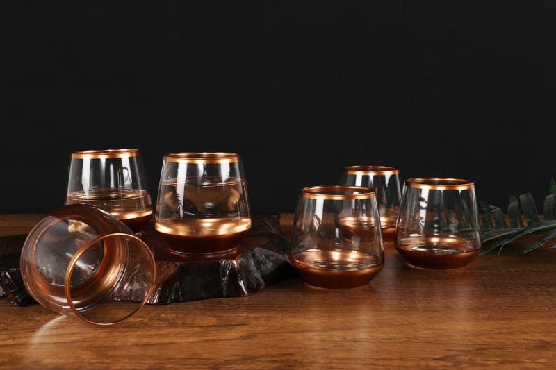 Vannglass - Roségull - Servering & borddekking - Glass - Vannglass