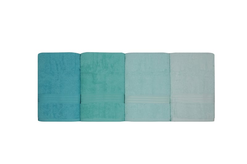 Badehåndkle Hobby 70x140 cm 2-pk - LyseGrønn/Grønn/Mint - Tekstiler & tepper - Baderomstekstiler