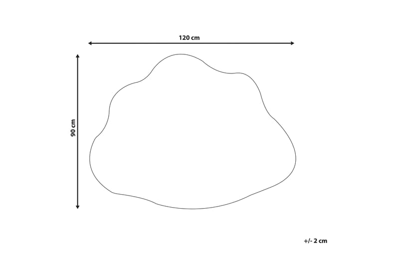 Barneteppe Stratus 90x120 cm - Blå - Tekstiler & tepper - Barnetekstiler - Teppe barnerom