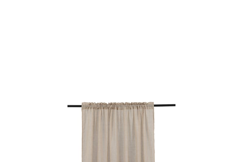 Elena Gardin 135x240 cm - Beige - Tekstiler & tepper - Gardiner - Gardinlengder - Kanallengde